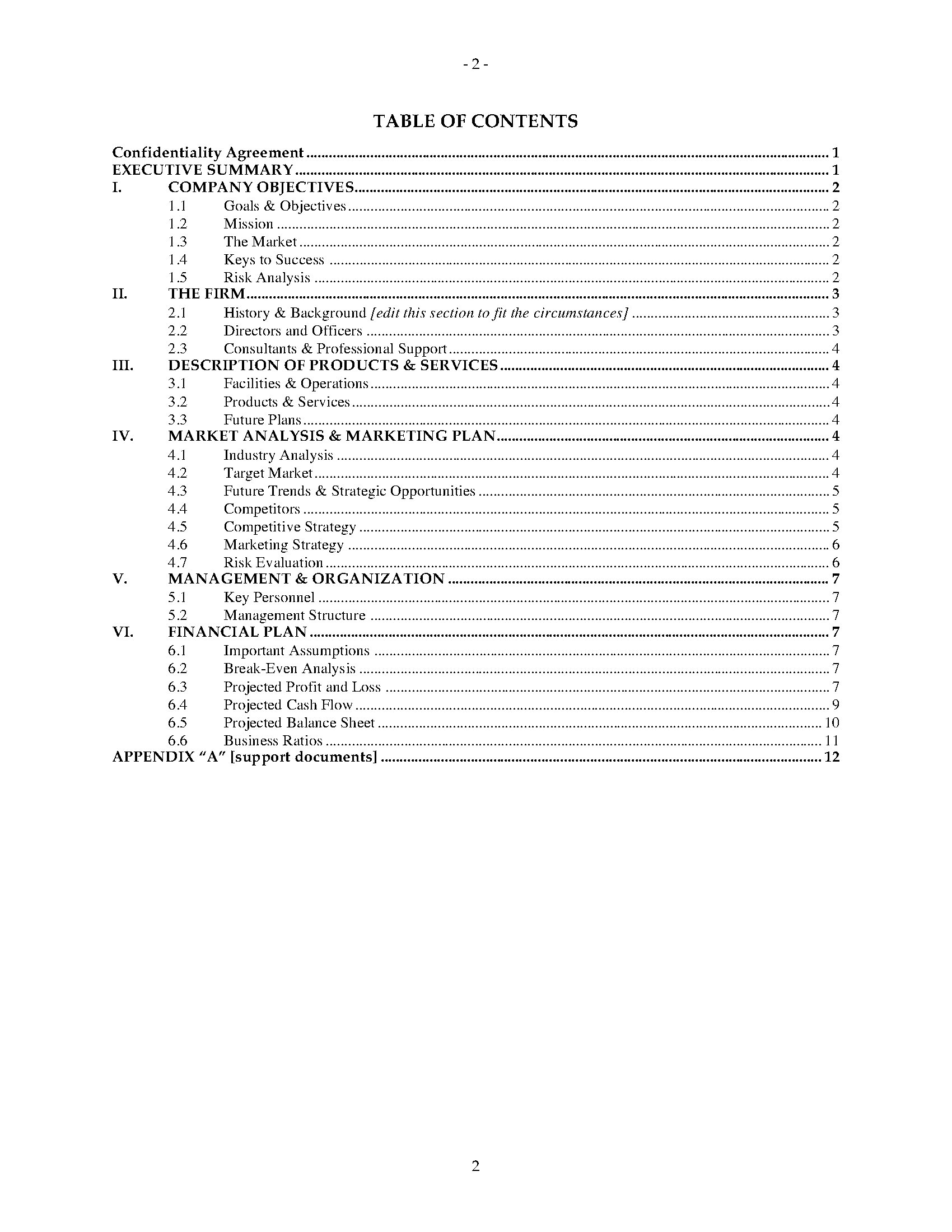 accounting business plan pdf