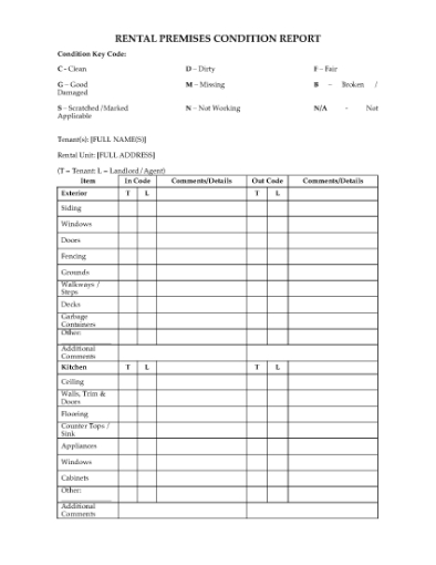 Picture of South Australia Rental Premises Inspection Report