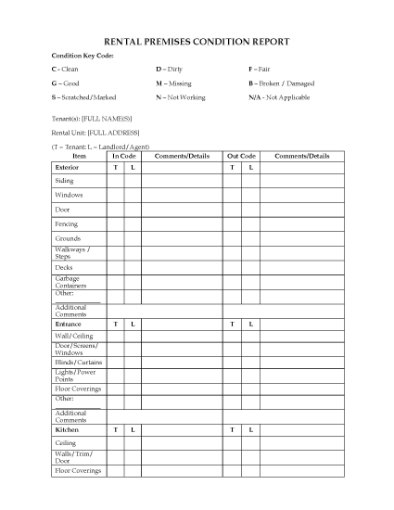 Picture of Western Australia Rental Premises Inspection Report