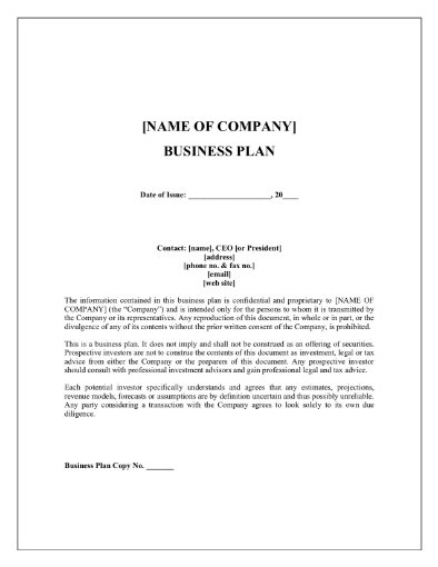 Feature film business plan 1